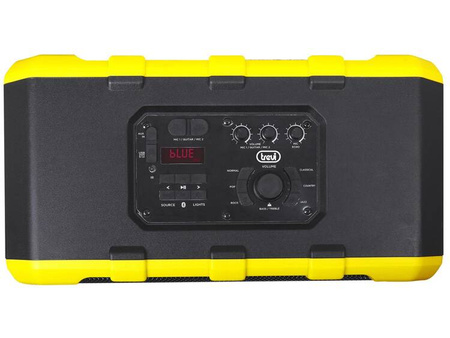 Głośnik przen. karaoke Trevi XF1300 IPX4 wodoodporny yellow***EOL