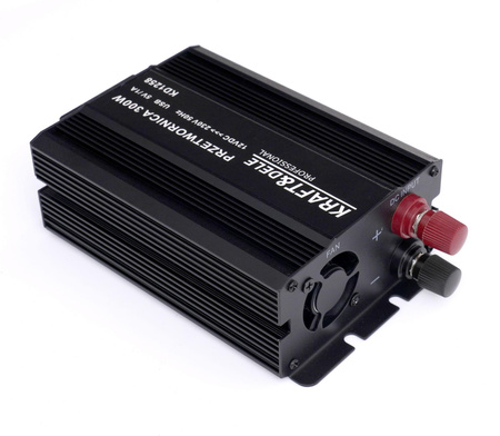 Przetwornica 12V na 230V 300W / 600W skorygowana sinusoida KD1258 - KRAFT&DELE