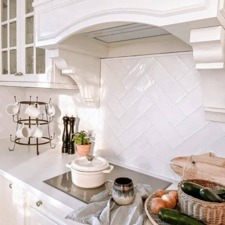 Okap kuchenny Loteo 60.4 Plus White GLOBALO