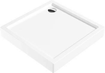 Brodzik akrylowy kwadratowy 80 cm (KGJ 042B) - Deante