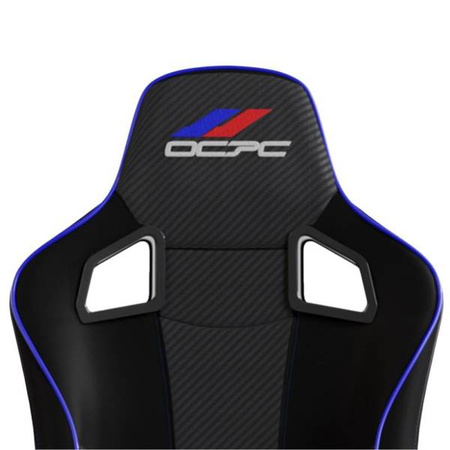 OCPC Fotel gamingowy FUOCO 4D czarno-niebieski (GAFGOCP00002N0) - OCPC