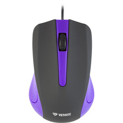 Mysz komputerowa YMS 1015PE Suva Mysz USB Fioletowa YENKE