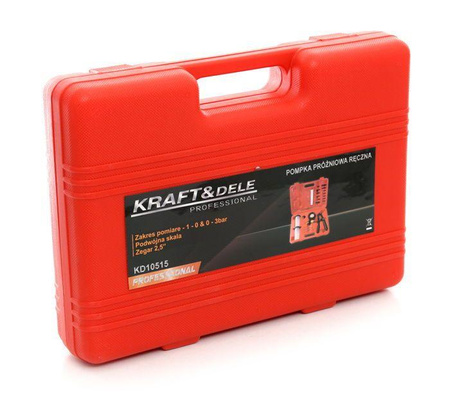 Pompka próżniowa ręczna KD10515 - KRAFT&DELE