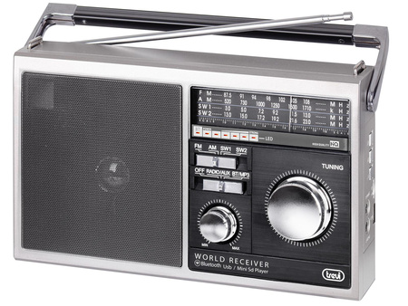 Radio Trevi MB74910 metal gray