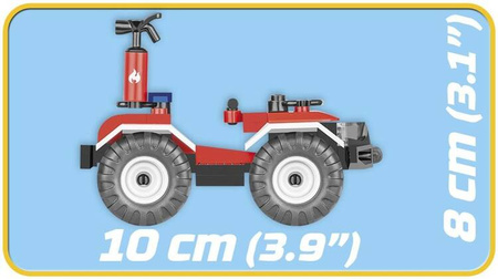 Klocki Action Town Patrol Straży Pożarnej 56 elementów