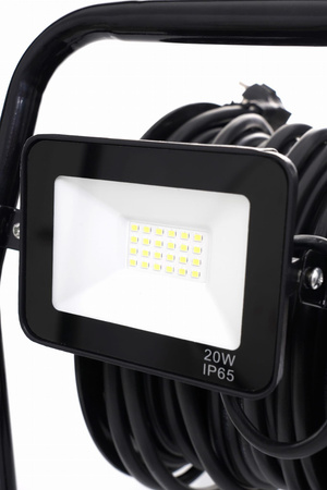PRZEDŁUŻACZ BĘBNOWY 30M + LED KD4037 - KRAFT&DELE