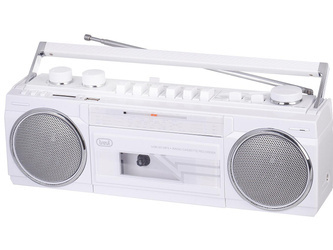 Boombox Trevi RR501 kaseta/BL/USB/SD white