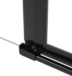 Komponent łączący drzwi ze ścianką walk-in - do zabudowy wnęki (KTS N11X) - Deante