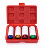 Nasadki do felg 17/19/21/22mm zestaw 1/2" KD10523 - KRAFT&DELE
