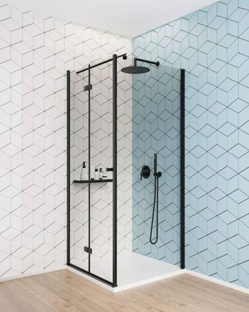 Drzwi prysznicowe systemu Kerria Plus 80 cm - składane (KTSXN42P) - Deante