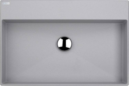 Umywalka granitowa nablatowa - 60x40 cm (CQR SU6S) - Deante