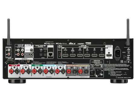 AMPLITUNER DENON AVR-X1800H CZARNY