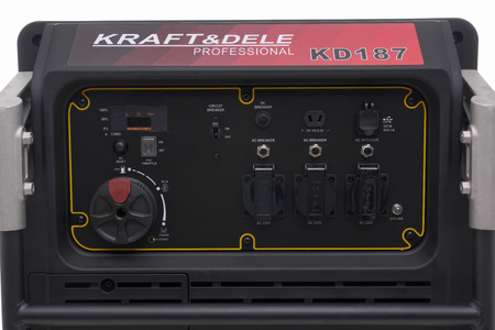 Agregat prądotwórczy inwertorowy 8,5kW KD187 - KRAFT&DELE