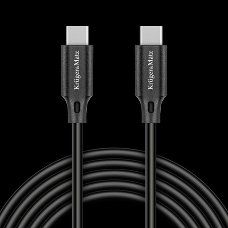 Kabel USB typu C - USB typu C 100 W 2,5 m Kruger&Matz Basic