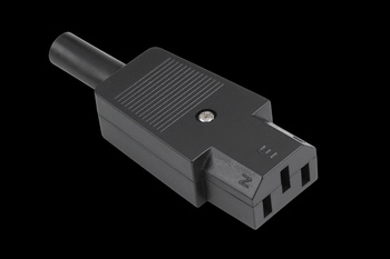 Gniazdo AC 3PIN na kabel komput.