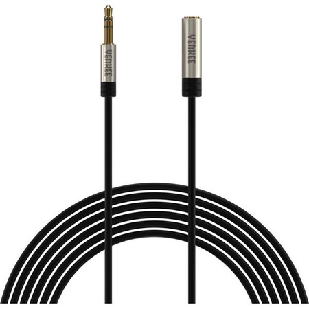 Kabel av YCA 222 BSR Kabel AUX M/F 2m met. YENKEE