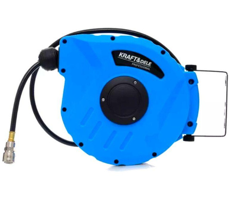 WĄŻ PNEUMATYCZNY ZWIJANY 20M KD1461 - KRAFT&DELE