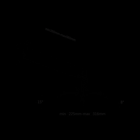 Uchwyt do projektorów do ściany