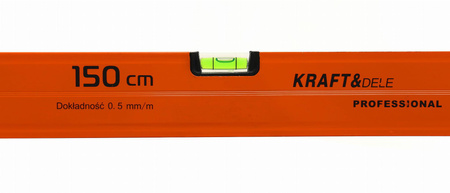 POZIOMICA ALUMINIOWA 150cm KD10315 - KRAFT&DELE