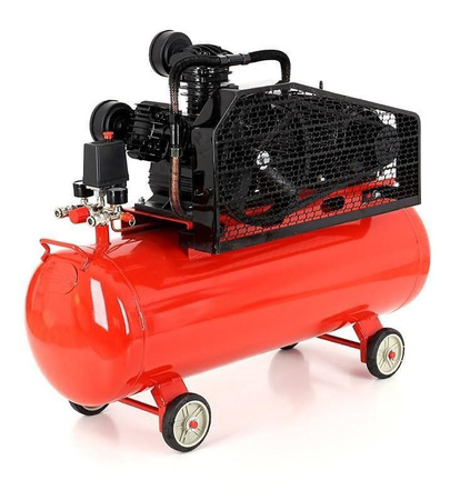 Kompresor olejowy 100L 3 Tłoki KD1477 + Seperator - KRAFT&DELE