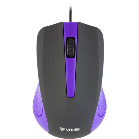Mysz komputerowa YMS 1015PE Suva Mysz USB Fioletowa YENKE