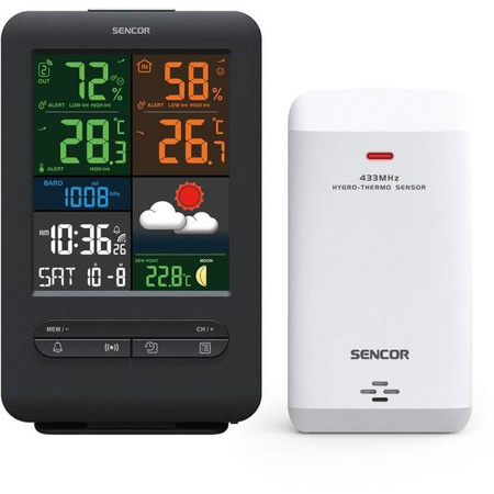 Stacja meteorologiczna SWS 7300 Stacje pogodowe SENCOR