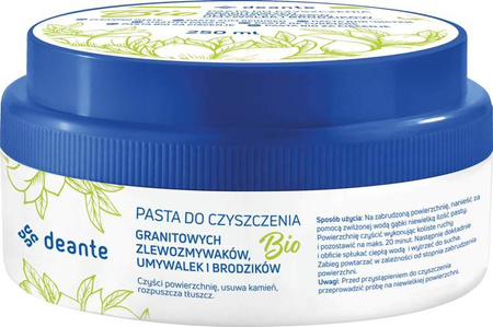 Pasta do czyszczenia zlewozmywaków, umywalek i brodzików granitowych - 250 ml (ZZZ 000F) - Deante