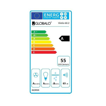 Okap kuchenny Vintio 60.2 Black GLOBALO