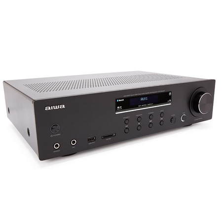 Wzmacniacz AIWA AMU-120BT/BK 120W czarny (8435256897494) - AIWA