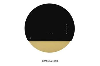 Okap przyścienny Eclipse Black/Gold CDO6001CZ Ciarko Design