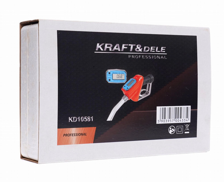 Pistolet/nalewak do paliwa LCD KD10581 - KRAFT&DELE