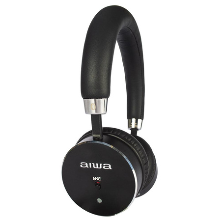 Słuchawki Nauszne Bezprzewodowe AIWA HSTBTN-800BK czarne (8435256896602) - AIWA