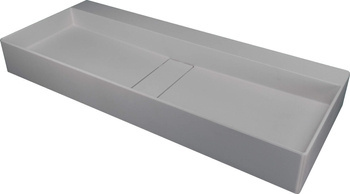 Umywalka granitowa nablatowa - z maskownicą (CQB SU8S) - Deante