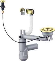 Syfon do zlewozmywaka granitowego 1-komorowego - Space-Saver (ZXY Z911) - Deante