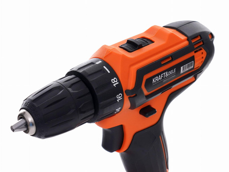 Wkrętarka wiertarka 18V Li-Ion KD3065 - KRAFT&DELE