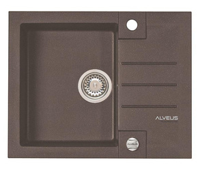 ALVEUS ROCK 30 zlewozmywak granitowy chocolate (4213003)