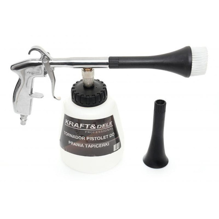 Pistolet do prania tapicerki pneumatyczny TORNADOR KD10379 - KRAFT&DELE