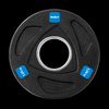 Zestaw obciążeń żeliwnych gumowanych 4x1.25kg, otwór olimpijski 51mm, REBEL ACTIVE