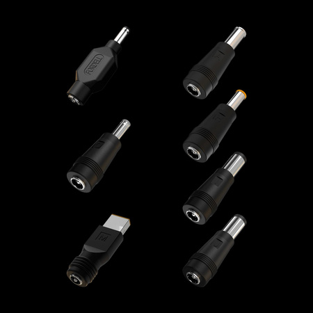 Zasilacz uniwersalny Kruger&Matz 90W z funkcją Power Delivery 7 końcówek