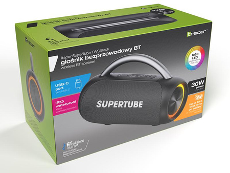 Głośniki TRACER SuperTube TWS BT BLACK
