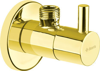 Zawór kątowy z głowicą ceramiczną 1/2" - 3/8" - okrągły (VFA Z62R) - Deante