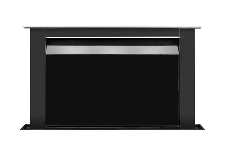 Okap blatowy Moondraft Inox/Czarne szkło CDB9001IC Ciarko Design