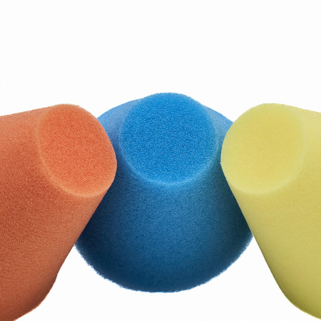 Gąbki polerskie stożek do felg 150mm zestaw 3szt. KD1592 - KRAFT&DELE