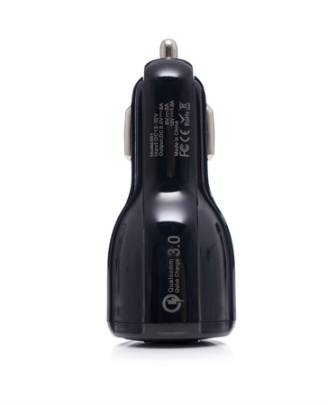 Ładowarka samochodowa QUICK CHARGE 2 porty USB KD1235 - KRAFT&DELE