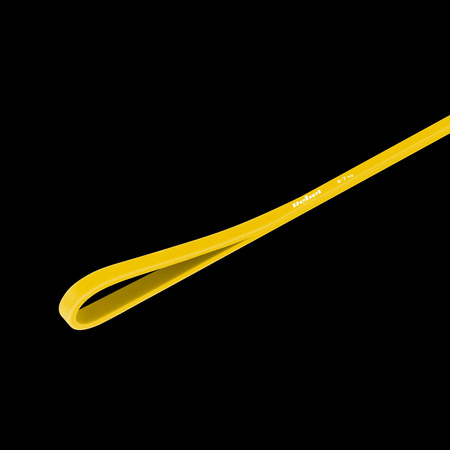 Guma do ćwiczeń lateksowa - Power Band PL-1, żółta 4-7 kg REBEL ACTIVE