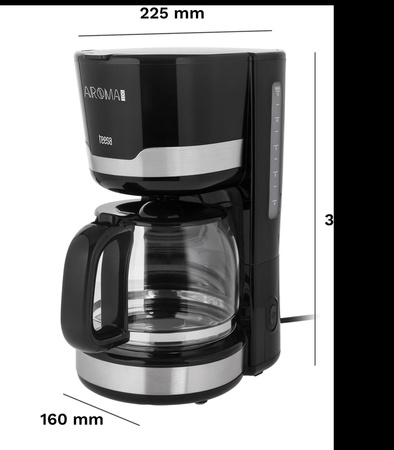 Przelewowy ekspres do kawy 1,5L AROMA 100