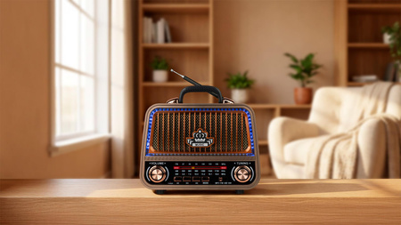 Radio przenośne analogowe solarne Kruger&Matz model KM0833