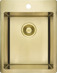 Zlewozmywak stalowy 1-komorowy (ZPO R10E) - Deante