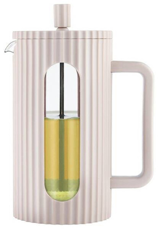 Zaparzacz do kawy/herbaty z dociskiem poj. 1l w kolorze beżowy KB7754 KB-7754