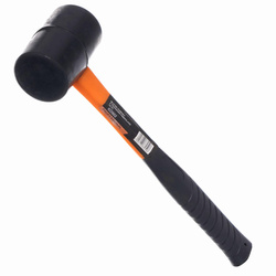 Młotek gumowy z rączką fiberglass KD902 - KRAFT&DELE